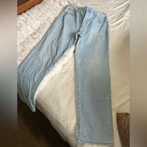 Universal Thread Sky Blue high rise, 90s straight Denim Pants